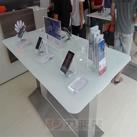 High Quality Huawei Original Design Mobile Phone Glass Display Table