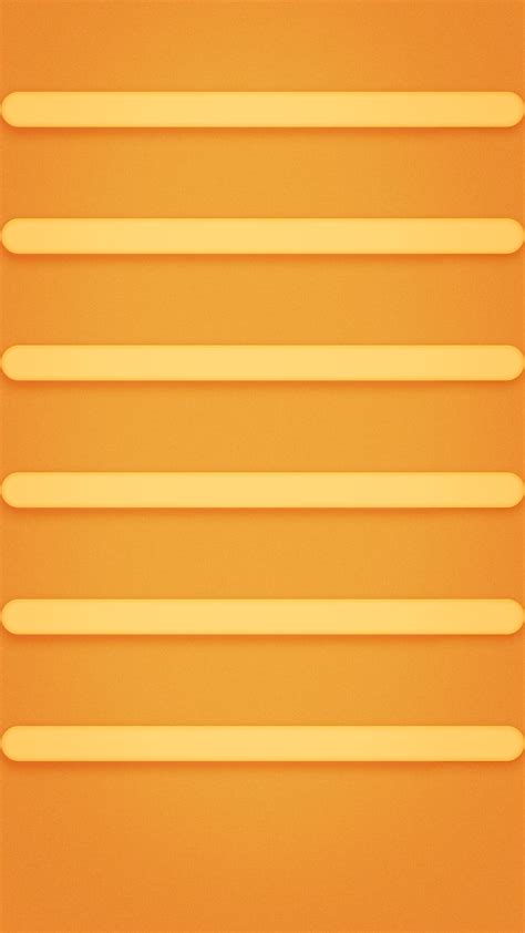 ↑↑tap And Get The Free App Shelves Simple Orange Minimalistic Unicolor