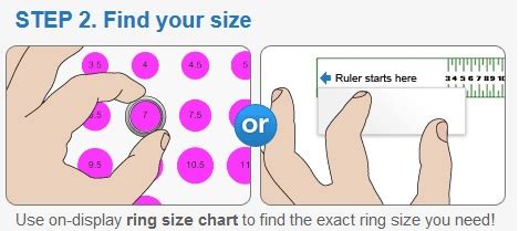 Hash marks between the numbers represent half sizes. Technology World: Find My Ring Size: Easily Find Out Your ...