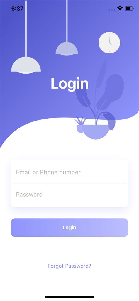 Best Login Screen Ui Design Flutter App Ui Login Page Design Using