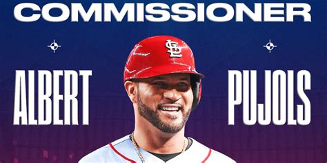 Albert Pujols Named Special Assistant To Commissioner