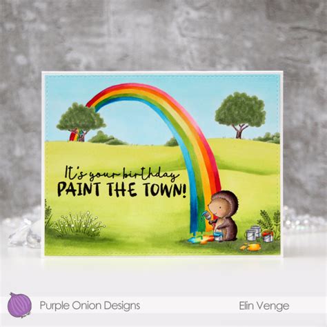 Purple Onion Designs New Stamps A Happy Little Place Stamp Collection