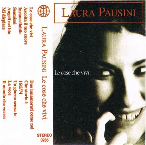 Laura Pausini Le Cose Che Vivi 1996 Cassette Discogs