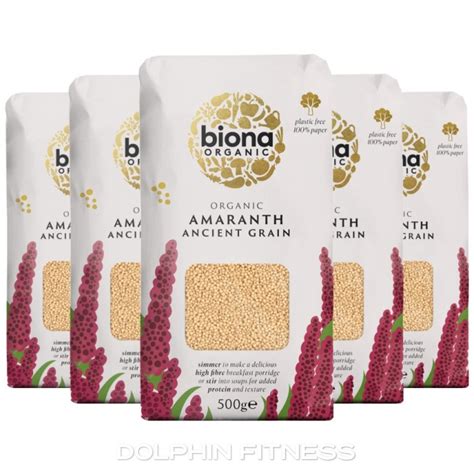 Biona Organic Amaranth Ancient Grain 6 X 500g