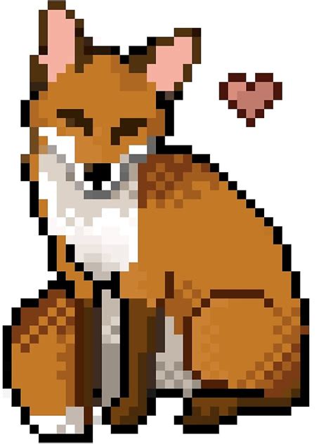 Spreadsheet Pixel Art Fox Find S With The Latest And Newest
