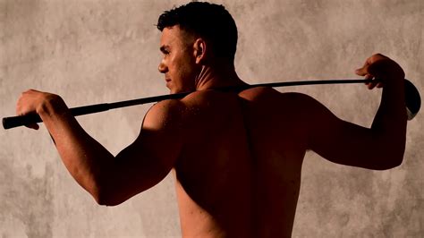 Auscaps Brooks Koepka Nude In Espn Body Issue Behind The Scenes