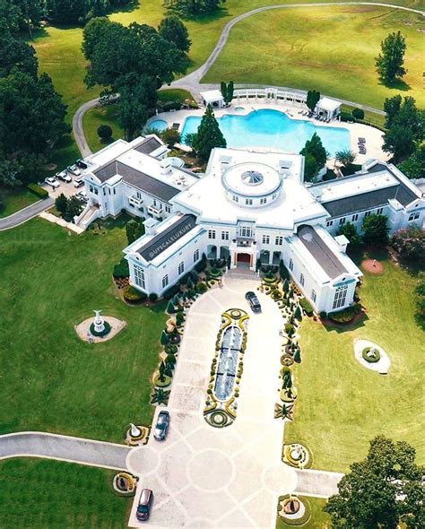 📍atlantaga On Instagram Aerial View Of Richforever Mansion 🤯🤯