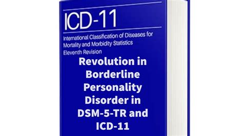 New Light On Borderline Personality Disorder Bpd In Dsm 5 Tr And Icd 11 Conference Youtube
