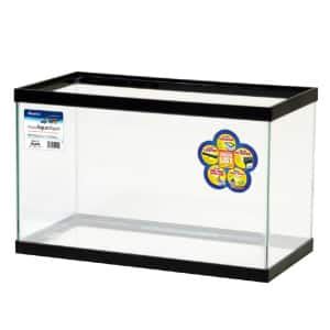The 40 gallon breeder is also a good entry level size dimension. Aqueon Glass Aquarium: 40-Gallon $36, 20-Gallon $18, 10 ...