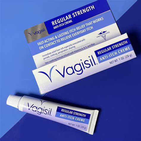 Regular Strength Vaginal Anti Itch Cream Vagisil