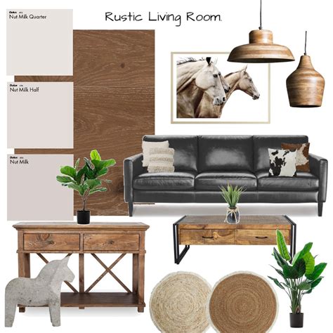 Rustic Theme Interior Design Mood Board By Victoria95 Style Sourcebook