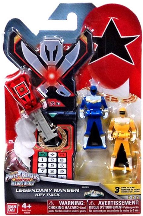 Power Rangers Super Megaforce Legendary Ranger Key Pack Roleplay Toy
