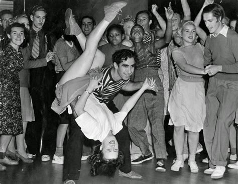 Couple Swing Dancing Ca 1940s ~ Vintage Everyday