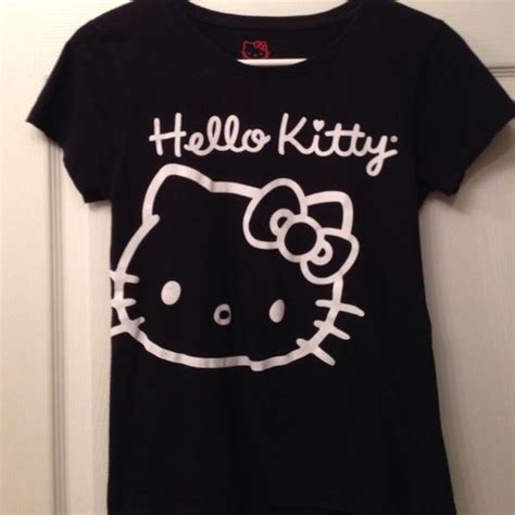 Hello Kitty Black Shirt Medium And Op Tank Medium Black Shirt Shirts