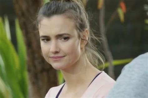 Neighbours Bombshell Steals Scene With Cleavage Display In Steamy Yoga