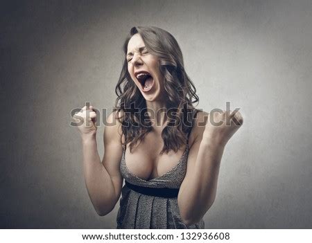 Angry Woman Screaming Stock Photo Shutterstock