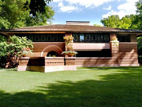 Frank Lloyd Wrights Prairie Style House Modern Homes Portland