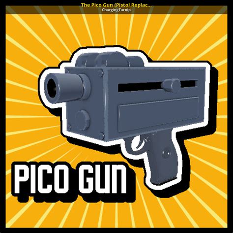 The Pico Gun Pistol Replacement Open Fortress Mods