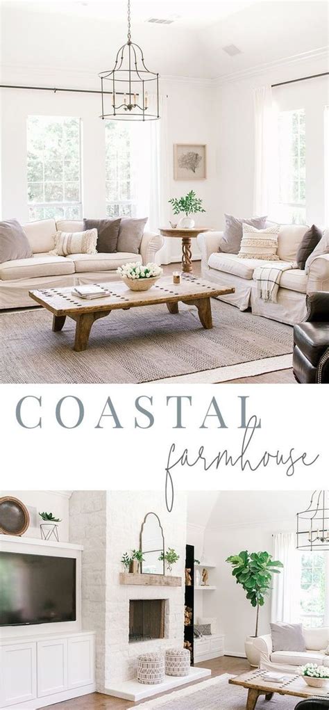 Coastal Farmhouse Living Room Reveal — Farmhouse Living