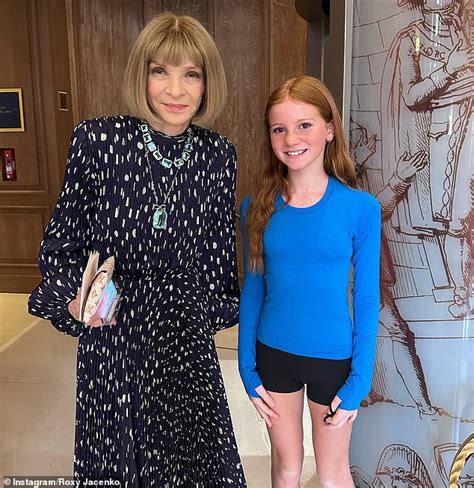 Pixie Curtis Meets Vogue Editor Anna Wintour While Staying At The Ritz