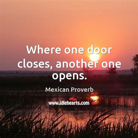 Where One Door Closes Another One Opens Idlehearts
