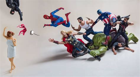 I See What You Did There Photographer Poses Marvel