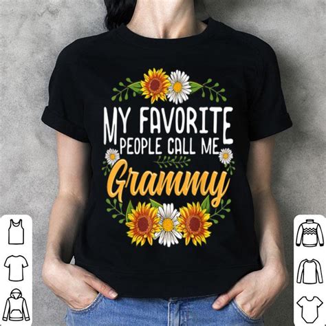 Top My Favorite People Call Me Grammy Thanksgiving Ts Shirt Hoodie