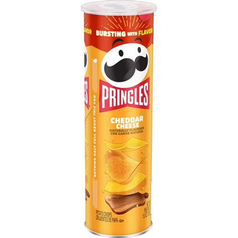 Pringles Cheddar Cheese Crisps Smartlabel