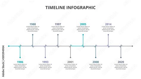 Creative Concept For Infographic Timeline Process Chart Abstract Elements Of Graph Diagram