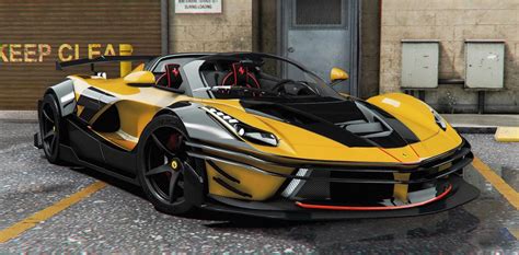 Ferrari Laferrari Widebody Custom Gta 5 Mod