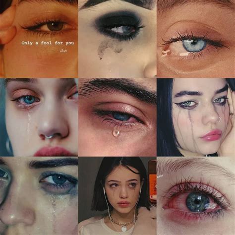 crying eyes aesthetic if you want a mood board dm me tags ignore · · moodboard aesthetic