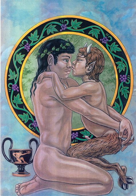 rule 34 ampelos dionysus fictional interracial gay god greek mythology male male male male on