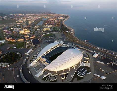 Fisht Olympic Stadium Sochi Aerial High Resolution Stock Photography