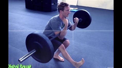 The Most Challenging Pistol Squats Ever Featuring 135 Lb Zercher Squat