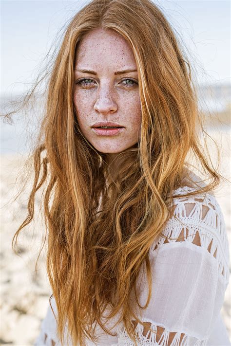 Wallpaper Face Women Redhead Model Eyes Long Hair Freckles Nose Spring Person Head