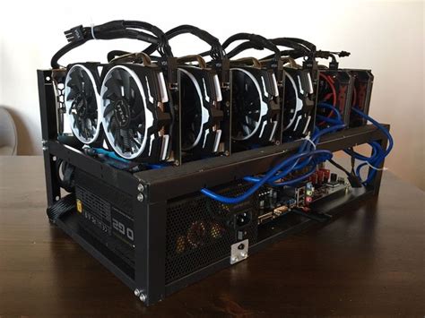 Build an ethereum mining rig step by step the basics: fine 108 MH/s Ethereum Mining Rig (6-GPU AMD RX470/460 ...