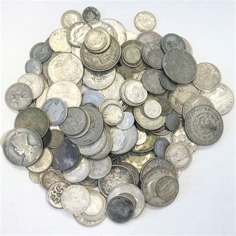 Worldwide Group Lots Lot Of 191 Silver Minor Coins Retail Value 1000