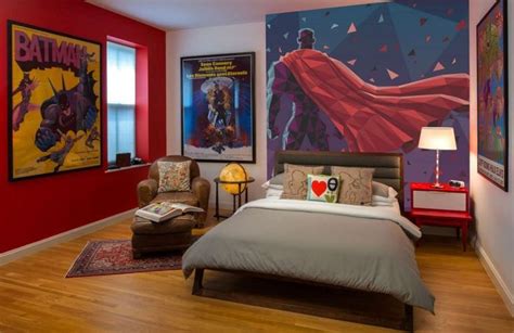 interesting  marvel bedroom decorating  images marvel