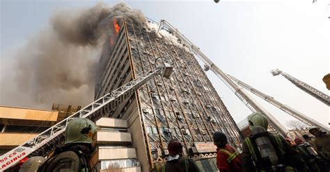 At Least 20 Firefighters Killed In Tehran Building Collapse The New