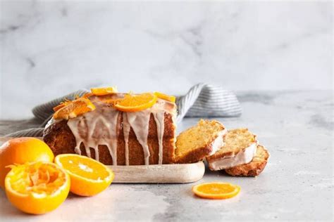 Saftiger Orangenkuchen mit Rührteig Einfaches Rezept für leckeren Kuchen mit Glasur perfekt zu
