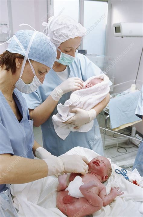 Caesarean Twins Stock Image M8100355 Science Photo Library