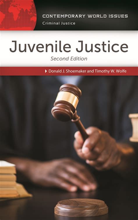Juvenile Justice A Reference Handbook 2nd Edition • Abc Clio