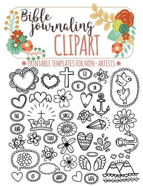 Traceable Bible Journaling Printables