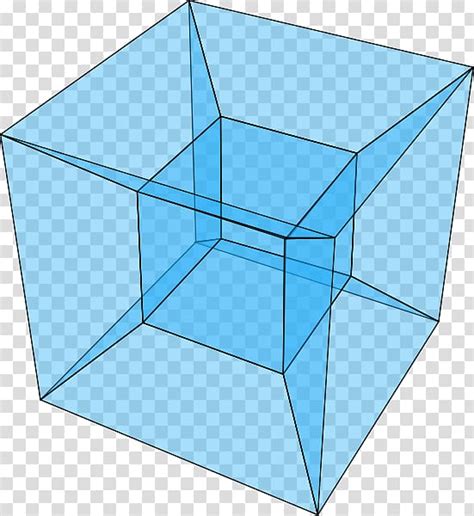 Hypercube Four Dimensional Space Tesseract Geometry Mathematics
