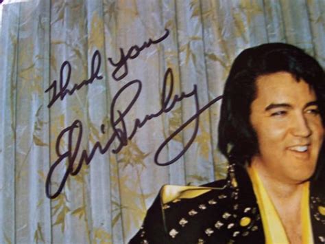 Elvis Presley Stunning Autograph Signed Photo Mint 8 X 10 Etsy