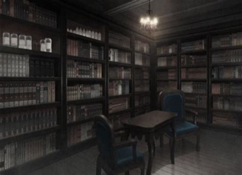Library Background Anime Background Anime Scenery Visual Novel