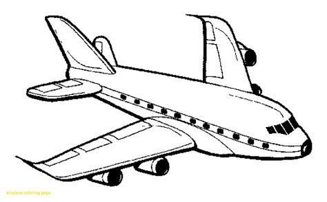 Airplane coloring pages to print for free: Free Airplane PNG For Kids Transparent Airplane For Kids ...