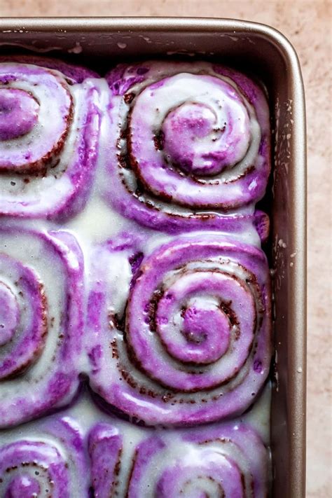 Fluffy And Moist Ube Cinnamon Rolls Cooking Therapy In 2023