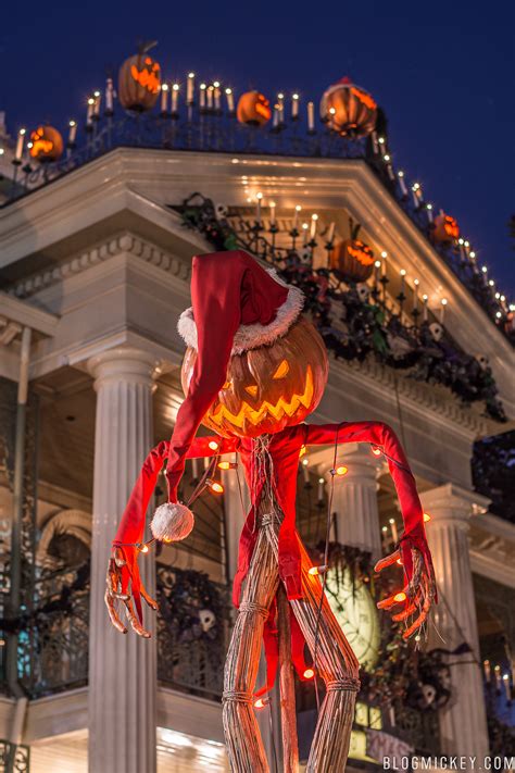 Photos Video Haunted Mansion Holiday Full Ride Through At Disneyland