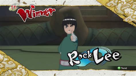 Pc Naruto Shippuden Ultimate Ninja Storm 3 Full Burst Rock Lee